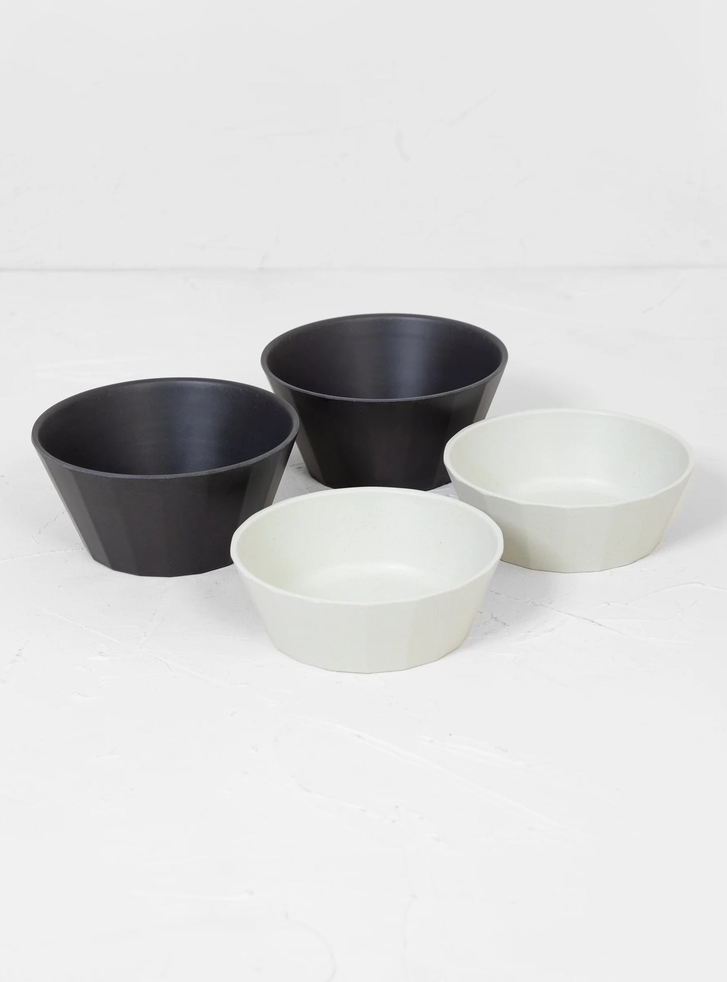 KINTO Alfresco Bowl Set Of 4 (Black - 160mm) - 20725