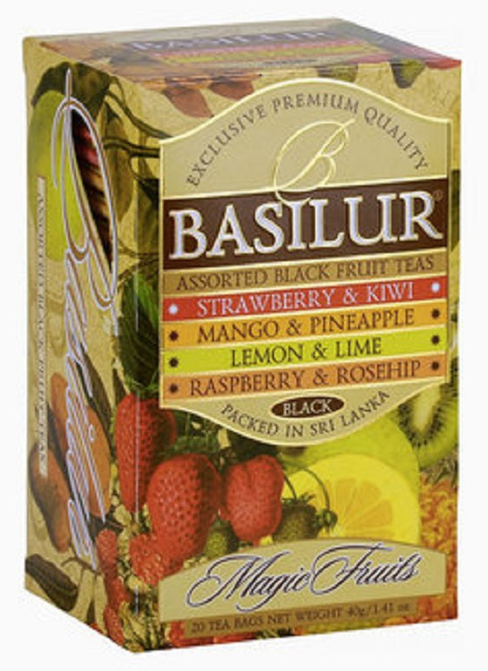 Basilur Tea "Magic Fruits" Assorted (2g x 25En) - 70183