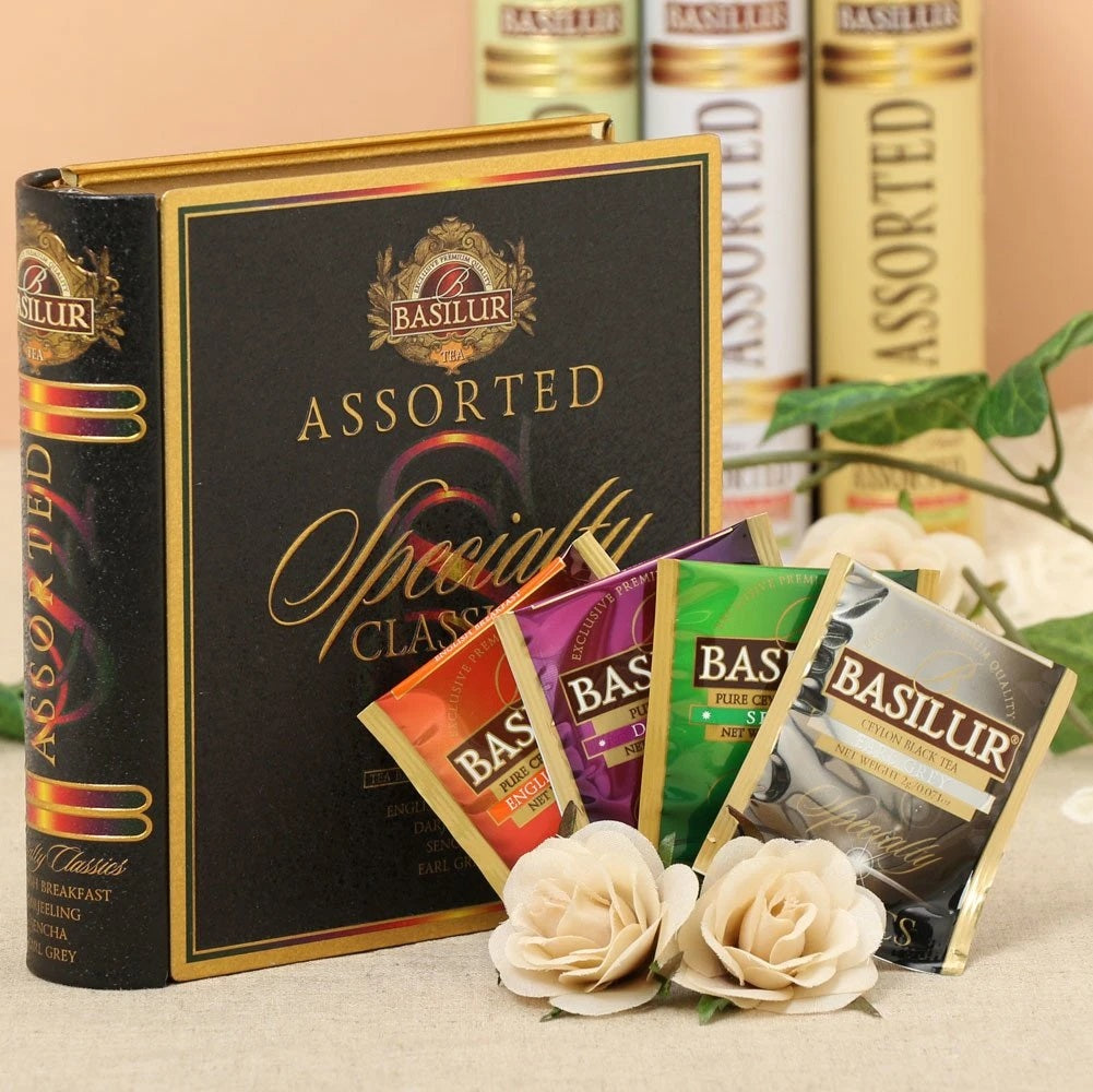 Basilur Tea Book Specialty Classics "Assorted" Collection (32 Tea Bags) - 70334