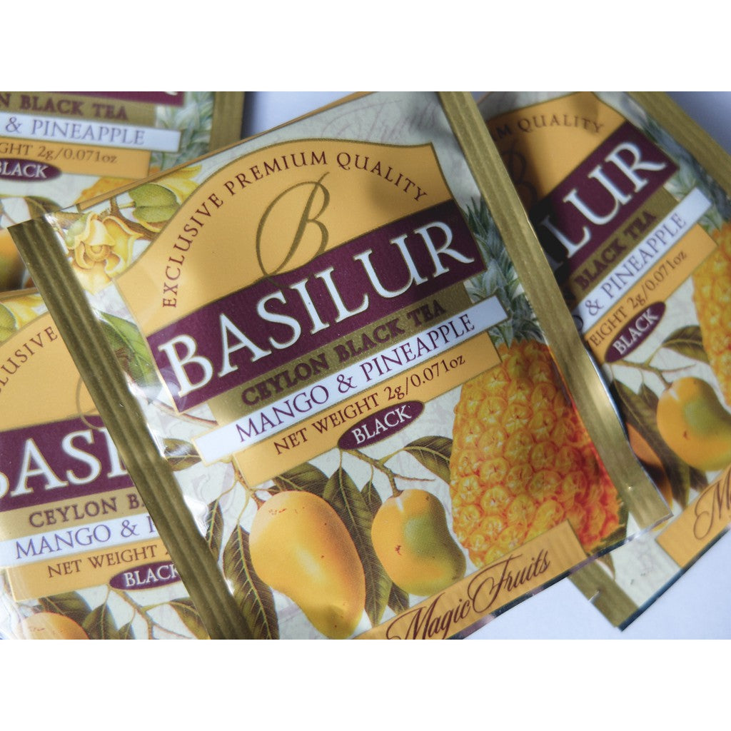 Basilur Tea "Magic Fruits" Mango & Pineapple (Horeca - 2g x 100En) - 70905