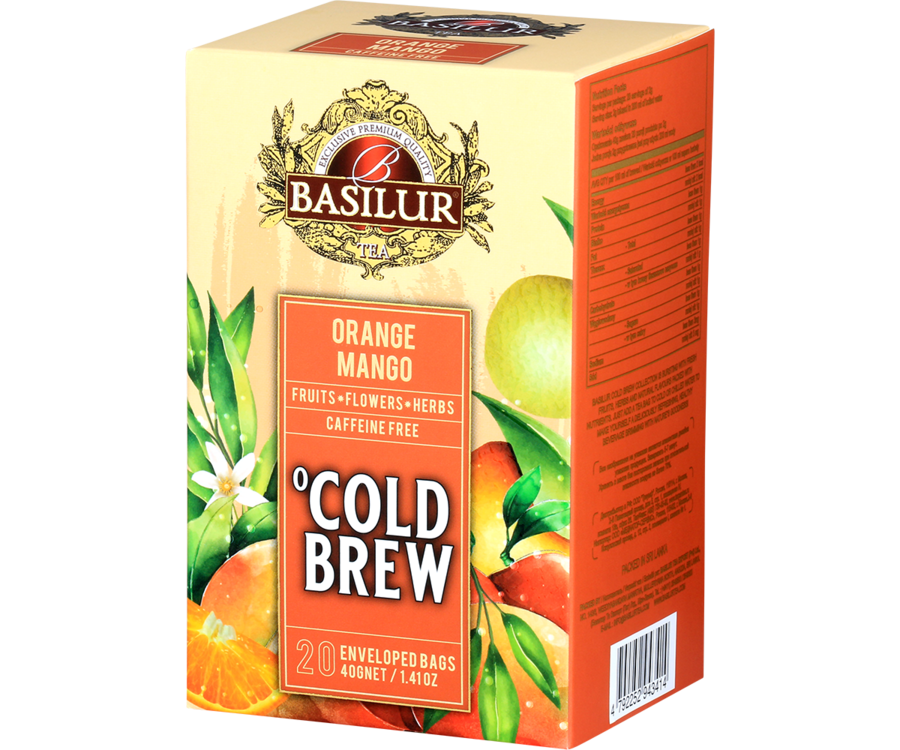 Basilur Tea Cold Brew "Orange Mango" (2g x 25En) - 72097