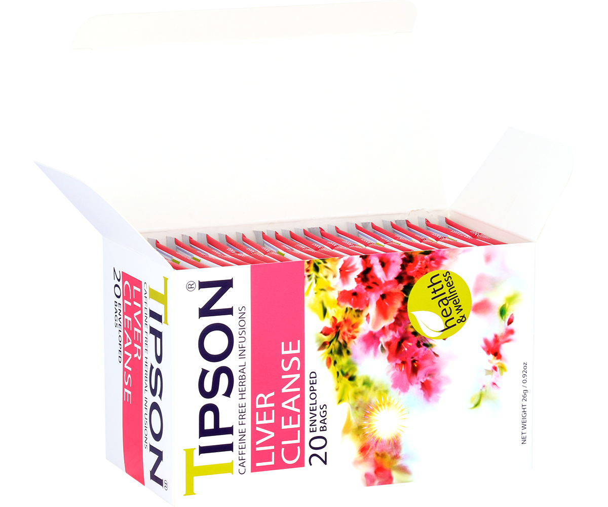 Tipson Caffeine Free Herbal Infusions "Liver Cleanse" (1.3g x 20En) - 80171