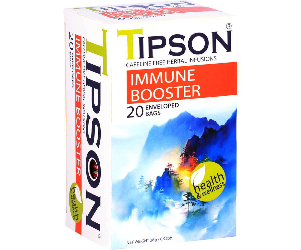 Tipson Caffeine Free Herbal Infusions "Immune Booster" (1.3g x 20En) - 80172