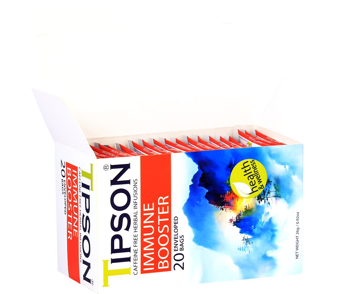 Tipson Caffeine Free Herbal Infusions "Immune Booster" (1.3g x 20En) - 80172