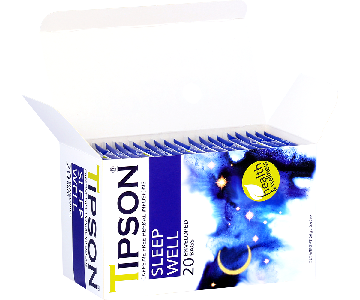 Tipson Caffeine Free Herbal Infusions "Sleep Well" (1.3g x 20En) - 80175
