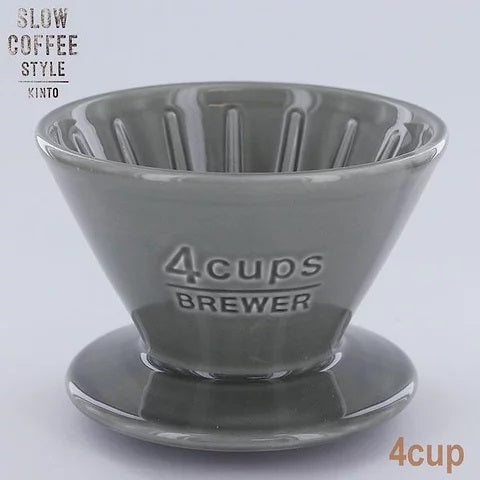 KINTO Scs-04-Br Brewer 4 Cups (Gray) - 27632