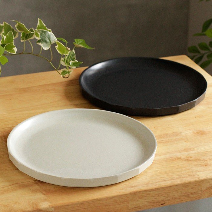 KINTO Alfresco Plate Set Of 4 (Beige - 250mm) - 20714