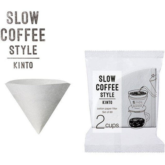 KINTO Scs-02-Cp-60 Cotton Paper Filter 2 Cups - 27633