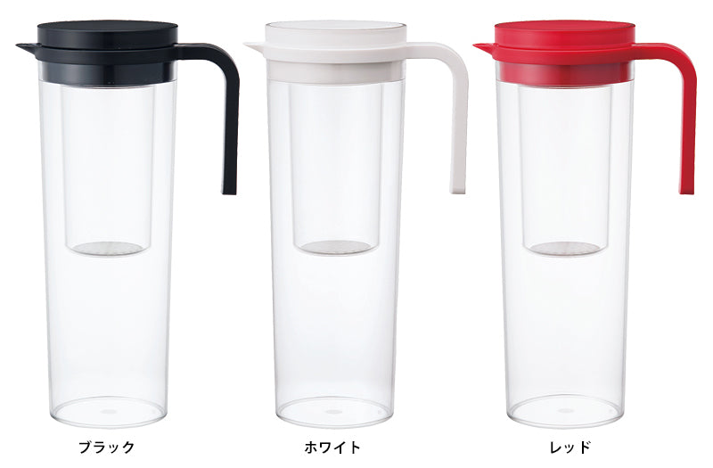 KINTO Plug Iced Tea Jug (Red - 1.2L) - 22490