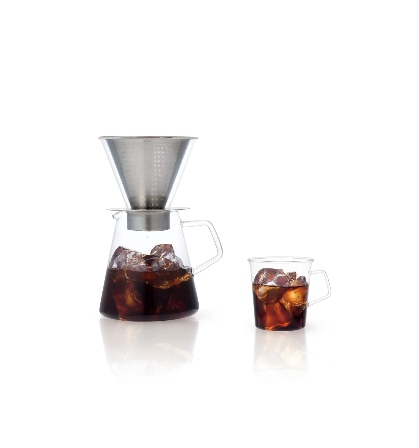 KINTO Carat Coffee Dripper and Pot (720ml) *Stainless Steel Filter Included - 21678