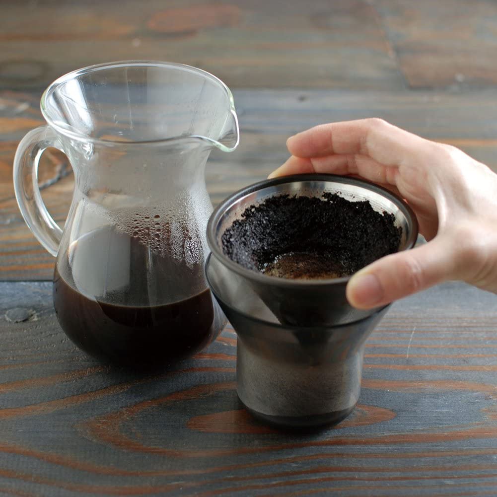 KINTO Scs-04-Cc-St Coffee Carafe Set (300ml) *Stainless Steel Filter Included - 27620