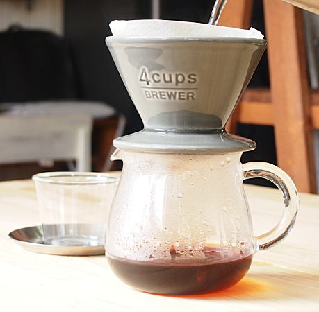 KINTO Scs-04-Br Brewer 4 Cups (Gray) - 27632