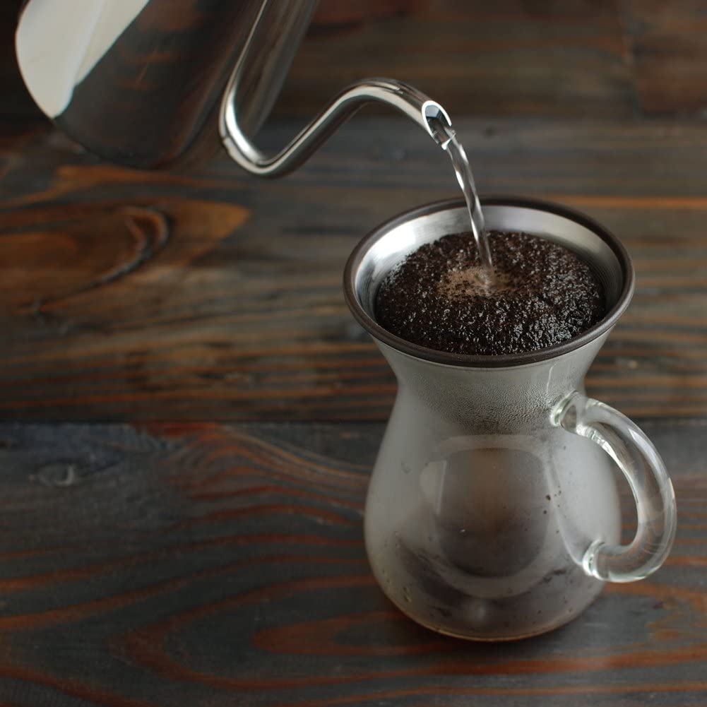 KINTO Scs-04-Cc-St Coffee Carafe Set (600ml) *Stainless Steel Filter Included - 27621