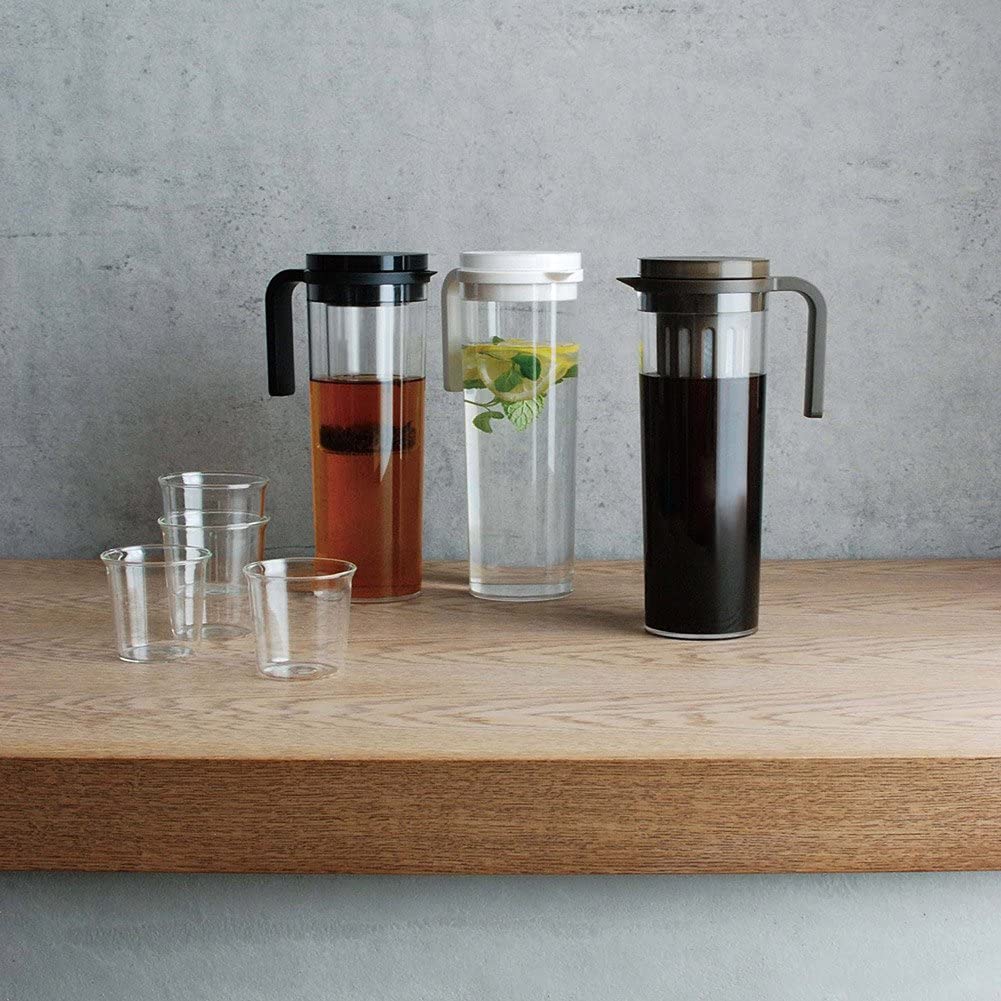 KINTO Plug Iced Coffee Jug (Brown - 1.2L) - 22484
