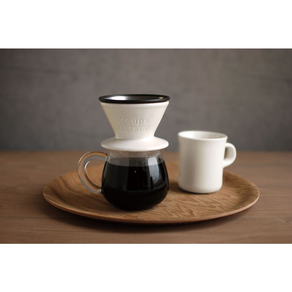 SCS-02-Br Brewer 2 Cups (White) - 27629