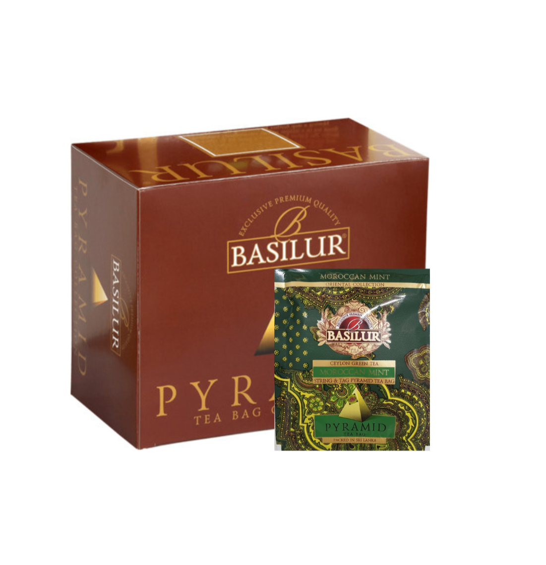 Basilur Tea "Oriental" -Horeca- Morroccan Mint (PTB 2g x 50 En) - 71080