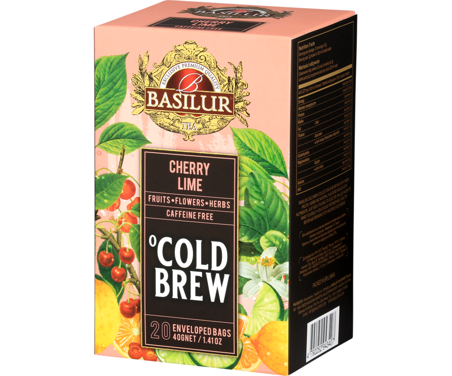 Basilur Tea Cold Brew "Cherry Lime" (2g x 20En) - 72096
