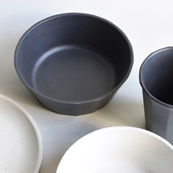 KINTO Alfresco Bowl Set Of 4 (Black - 150mm) - 20710