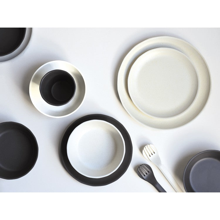 KINTO Alfresco Plate Set Of 4 (Beige - 190mm) - 20711