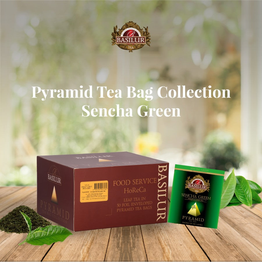 Basilur Tea "Specialty Classics" Sencha (Pyramid - 2g x 50 PTB) - 71071