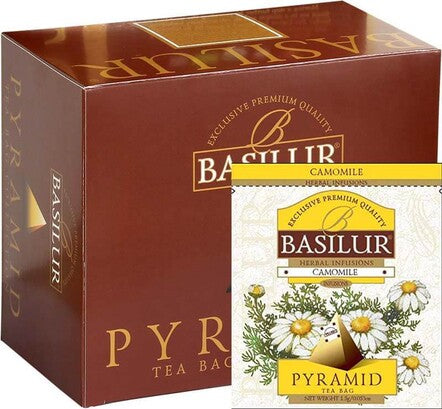 Basilur Tea "Herbal Infusions" Camomile (Pyramid - 1.5g x 50Ptb) - 71075
