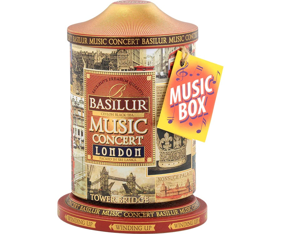 Basilur Tea Music Concert "London" (Pyramid Tea Bags - 2g x 20PTB) - 71261