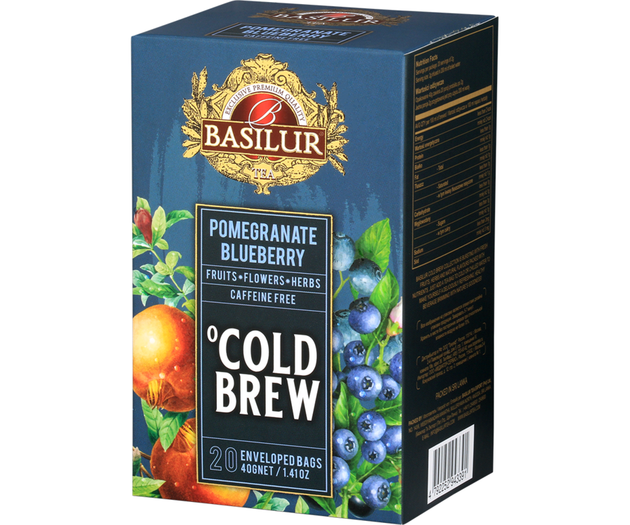 Basilur Tea Cold Brew "Pomegranate Blueberry" (2g x 20En) - 72095
