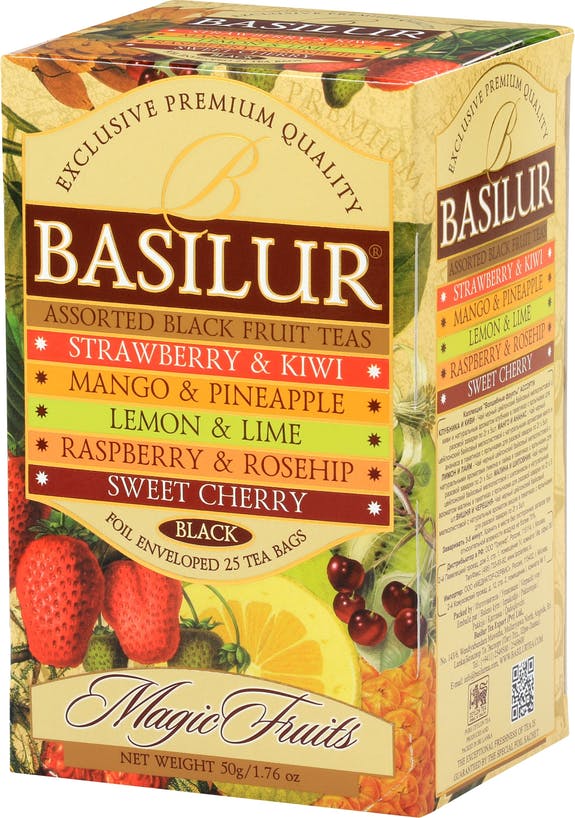 Basilur Tea "Magic Fruits" Assorted (2g x 25En) - 70183