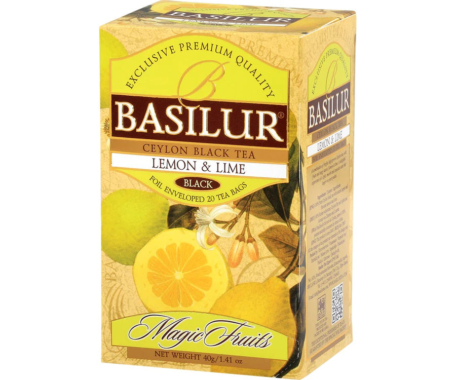 Basilur Tea "Magic Fruits" Lemon & Lime (2g x 25En) - 70180