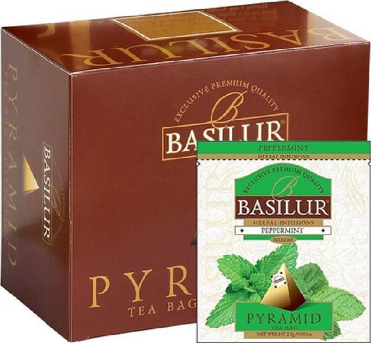 Basilur Tea "Herbal Infusions" Peppermint (Pyramid - 1.5g x 50Ptb) - 71074