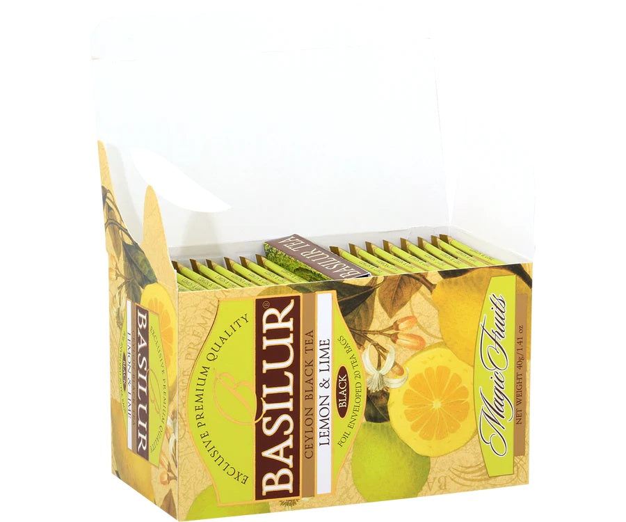 Basilur Tea "Magic Fruits" Lemon & Lime (2g x 25En) - 70180