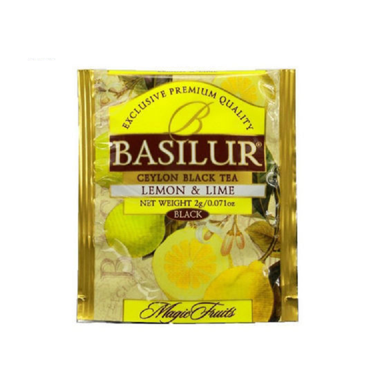 Basilur Tea "Magic Fruits" Lemon & Lime (Horeca - 2g x 100En) - 70218