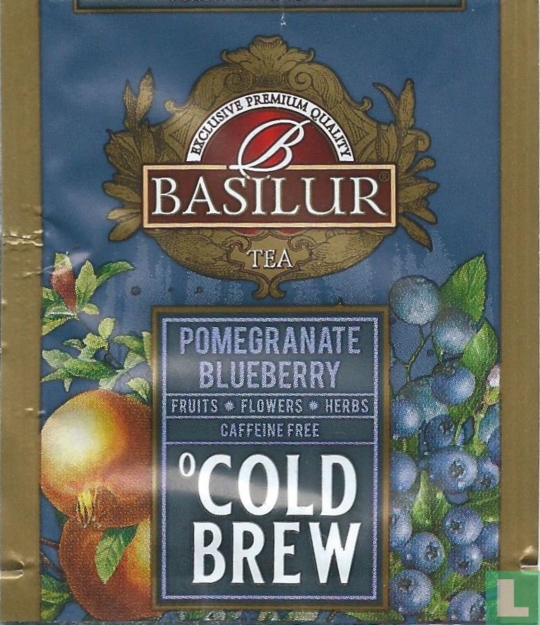 Basilur Tea Cold Brew "Pomegranate Blueberry" (2g x 20En) - 72095