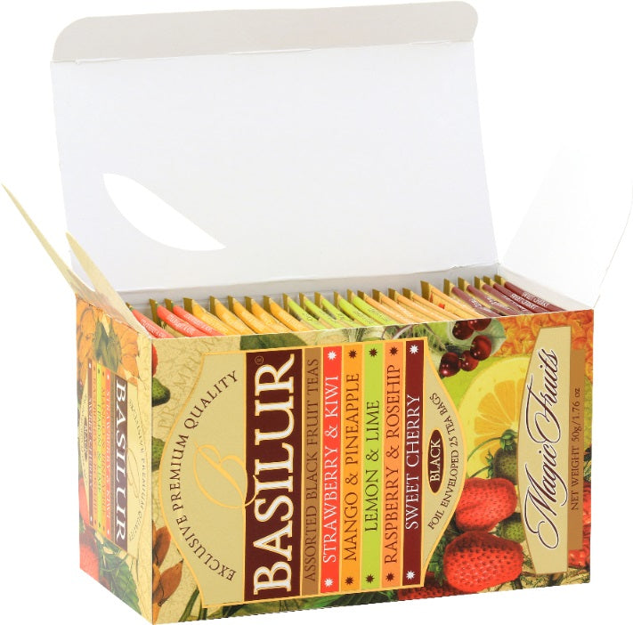 Basilur Tea "Magic Fruits" Assorted (2g x 25En) - 70183