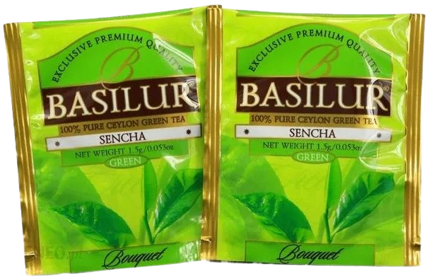 Basilur Tea "Bouquet" Sencha Green Tea (Horeca - 1.5g x 100En) - 70220