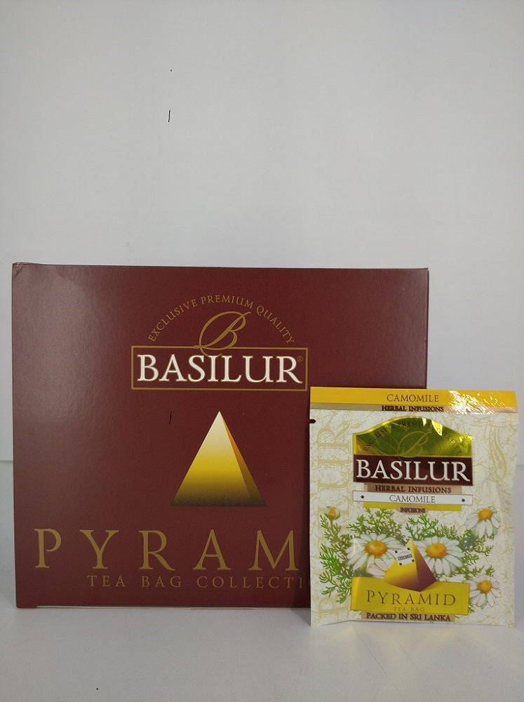 Basilur Tea "Herbal Infusions" Camomile (Pyramid - 1.5g x 50Ptb) - 71075