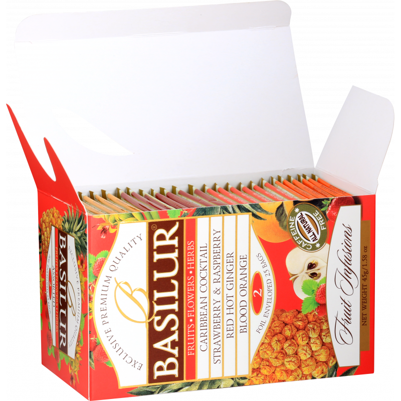 Basilur Tea "Fruit Infusions" Assorted Volume II (1.8g x 25En) - 71630
