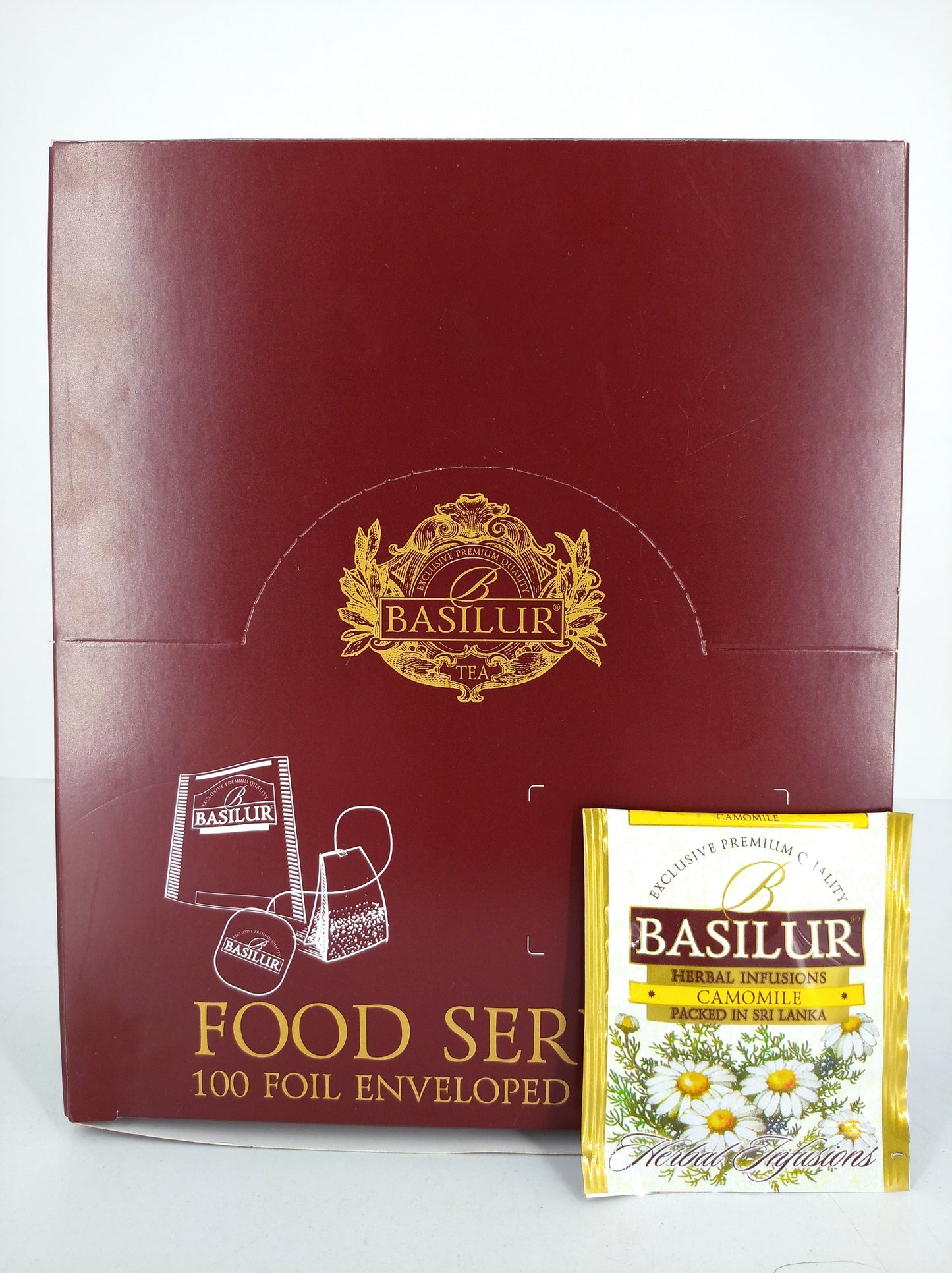 Basilur Tea "Herbal Infusions" Camomile (Horeca - 1.2g x 100En) - 70863