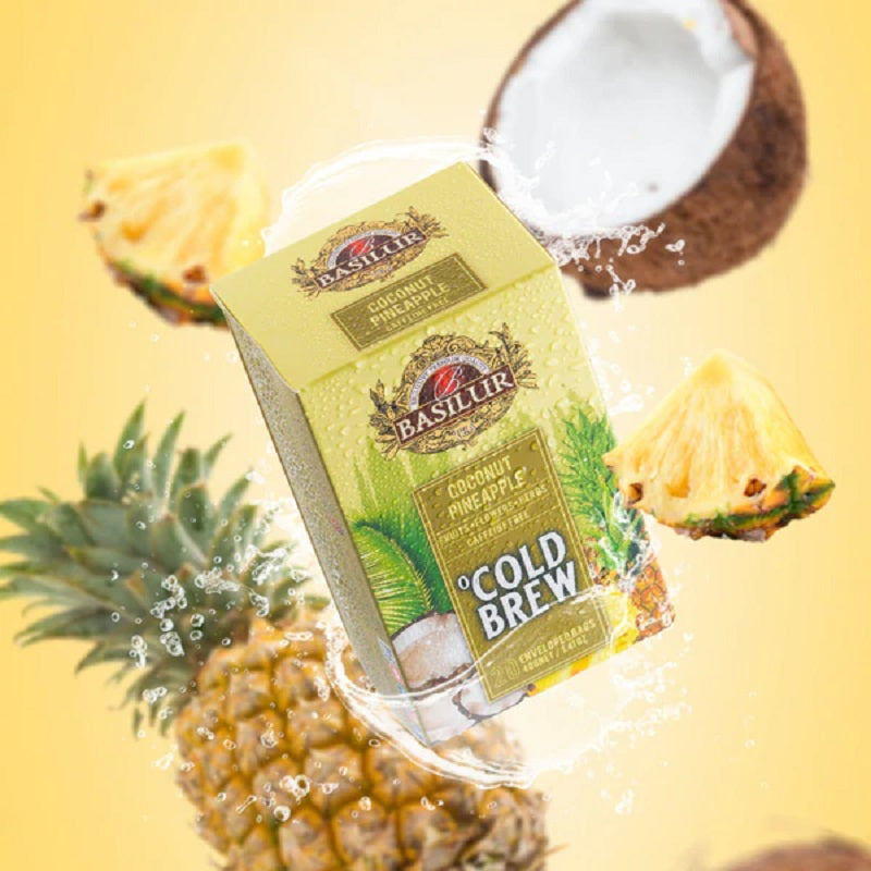 Basilur Tea Cold Brew "Coconut Pineapple" (2g x 20En) - 72093