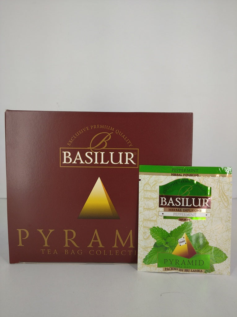Basilur Tea "Herbal Infusions" Peppermint (Pyramid - 1.5g x 50Ptb) - 71074