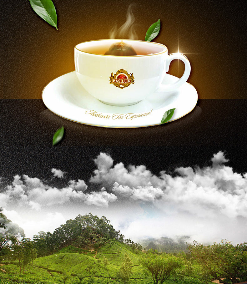 Basilur Tea "Bouquet" Sencha Green Tea (Horeca - 1.5g x 100En) - 70220
