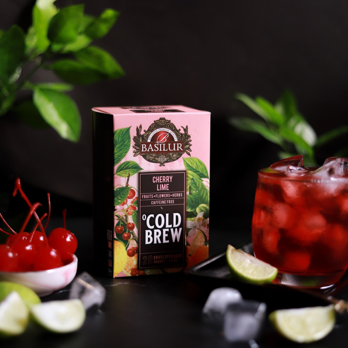 Basilur Tea Cold Brew "Cherry Lime" (2g x 20En) - 72096