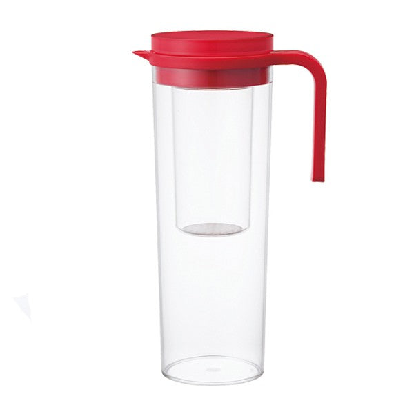 KINTO Plug Iced Tea Jug (Red - 1.2L) - 22490
