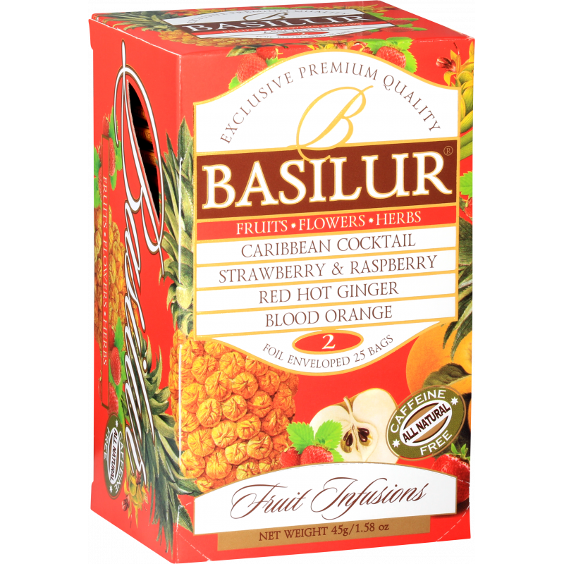 Basilur Tea "Fruit Infusions" Assorted Volume II (1.8g x 25En) - 71630