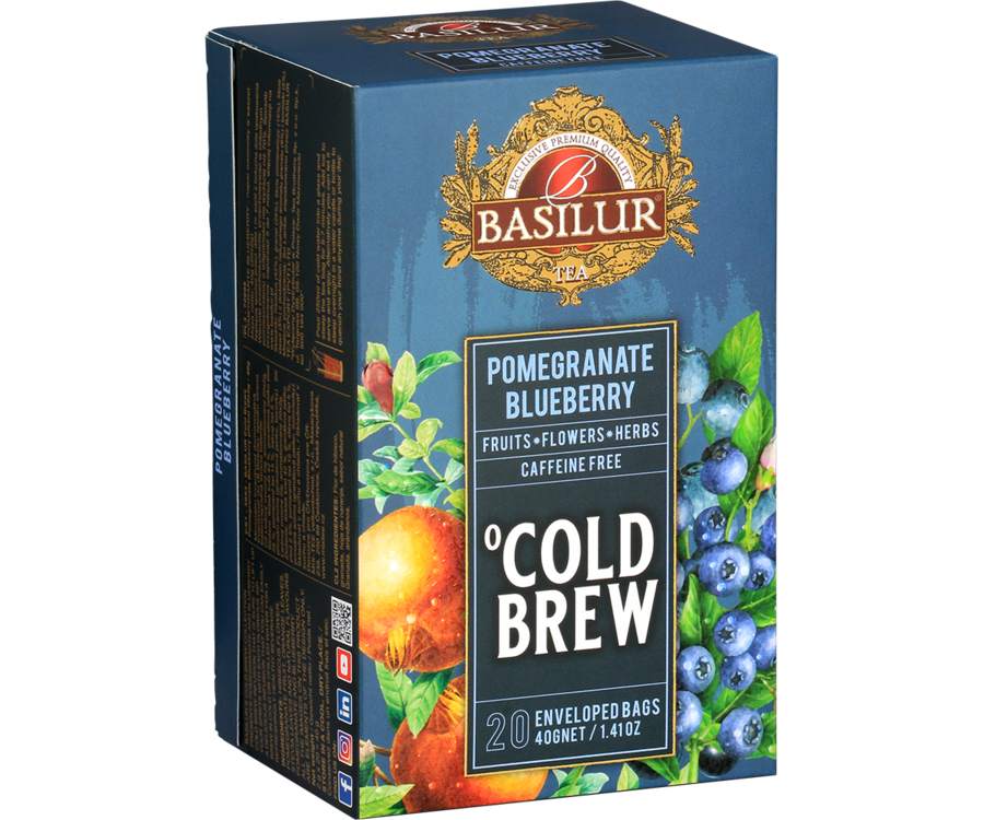 Basilur Tea Cold Brew "Pomegranate Blueberry" (2g x 20En) - 72095