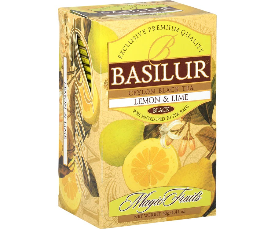Basilur Tea "Magic Fruits" Lemon & Lime (2g x 25En) - 70180