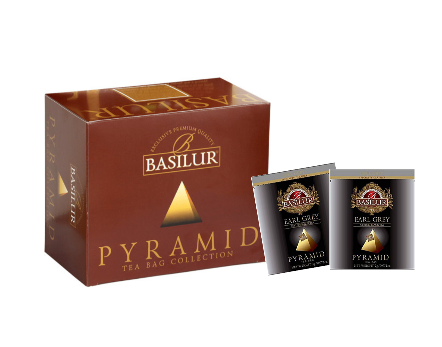 Basilur Tea "Specialty Classics" Earl Grey (Pyramid - 2g x 50En) - 71072