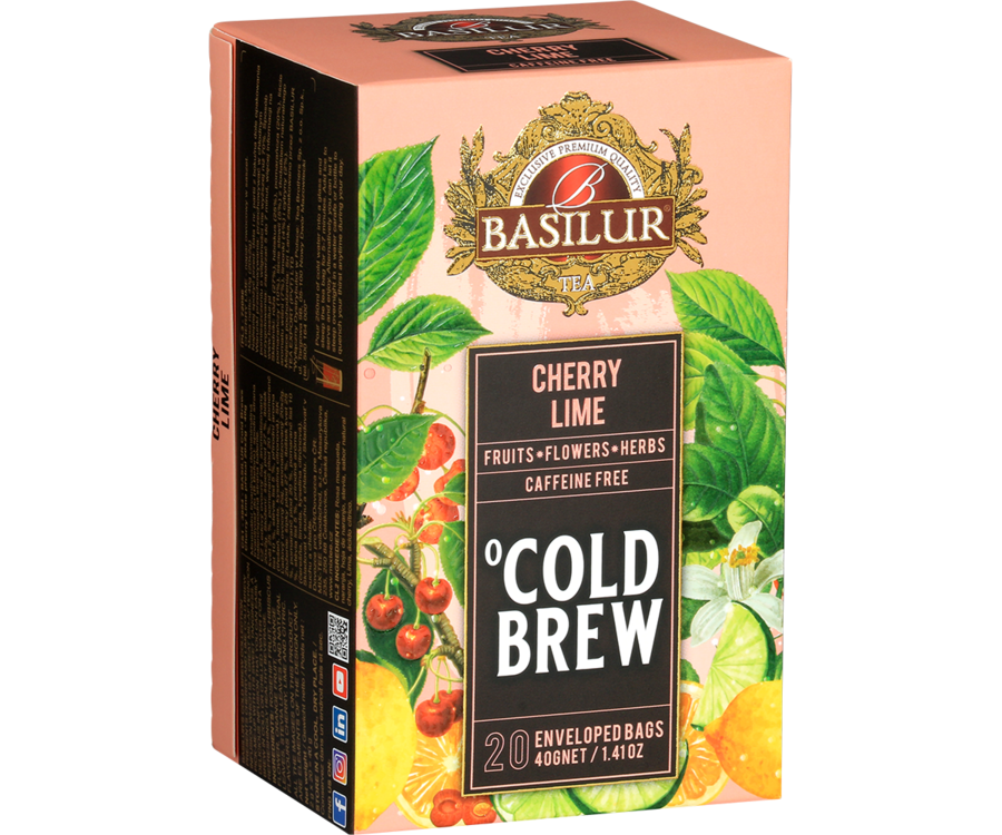 Basilur Tea Cold Brew "Cherry Lime" (2g x 20En) - 72096