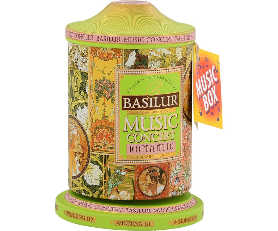 Basilur Tea Music Concert "Romantic" (Pyramid Tea Bags - 2g x 20PTB) - 71260