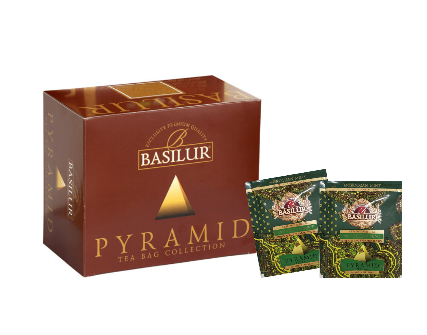 Basilur Tea "Oriental" -Horeca- Morroccan Mint (PTB 2g x 50 En) - 71080